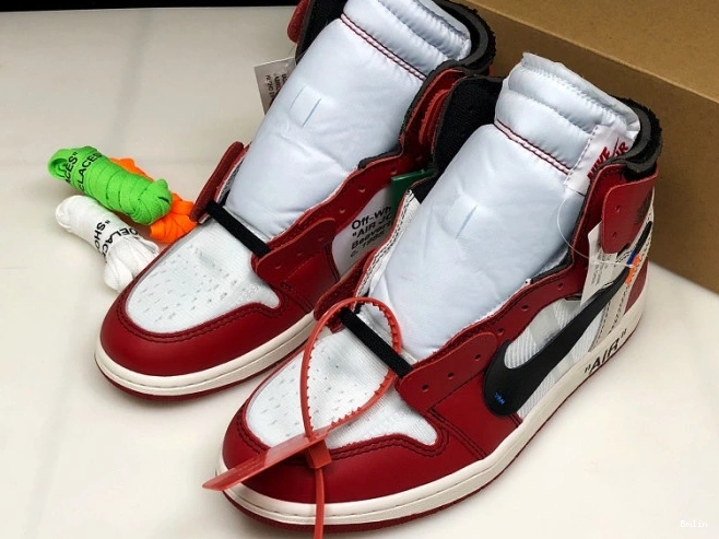 Bmlin Chicago Ten 1 Off-White Jordan The Retro AA3834-101 Air 0702